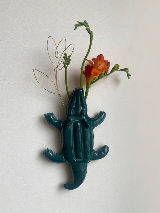 Vase Mural Bouée Crocodile